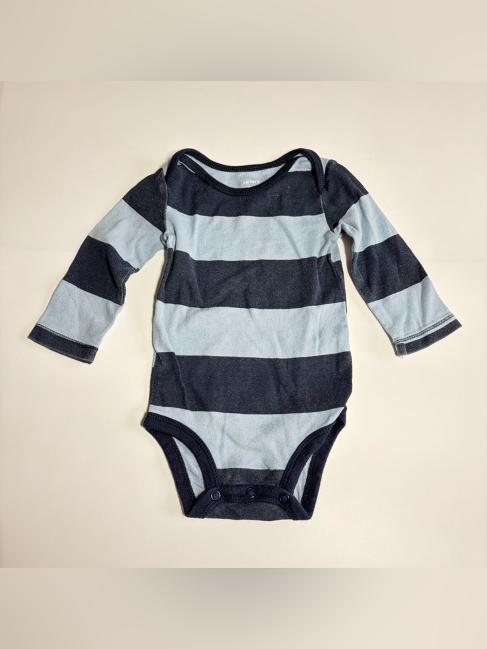 Bundle of Baby Shirts Tops Onesies Size 9 Months Carter’s Blue Fleece Winter - Picture 10 of 16